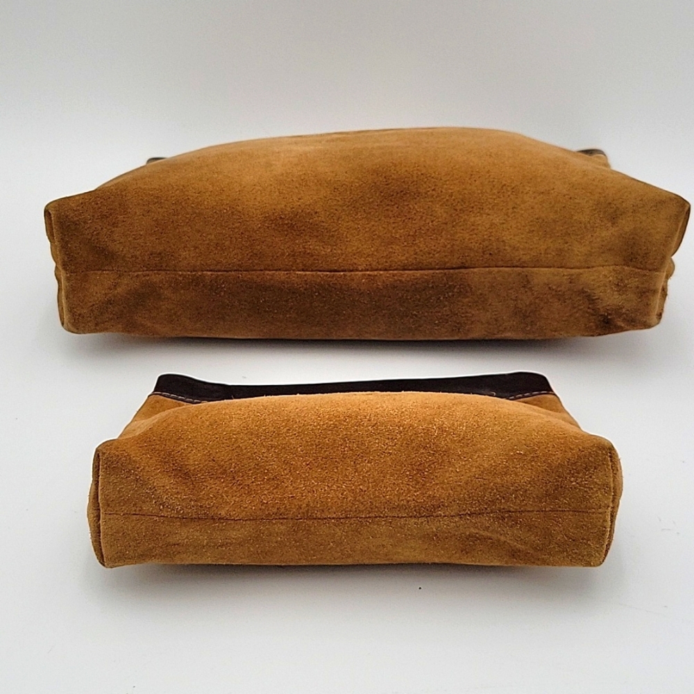 Loewe Tan and Black Clutch LARGE ONLY - Picture 5 of 14